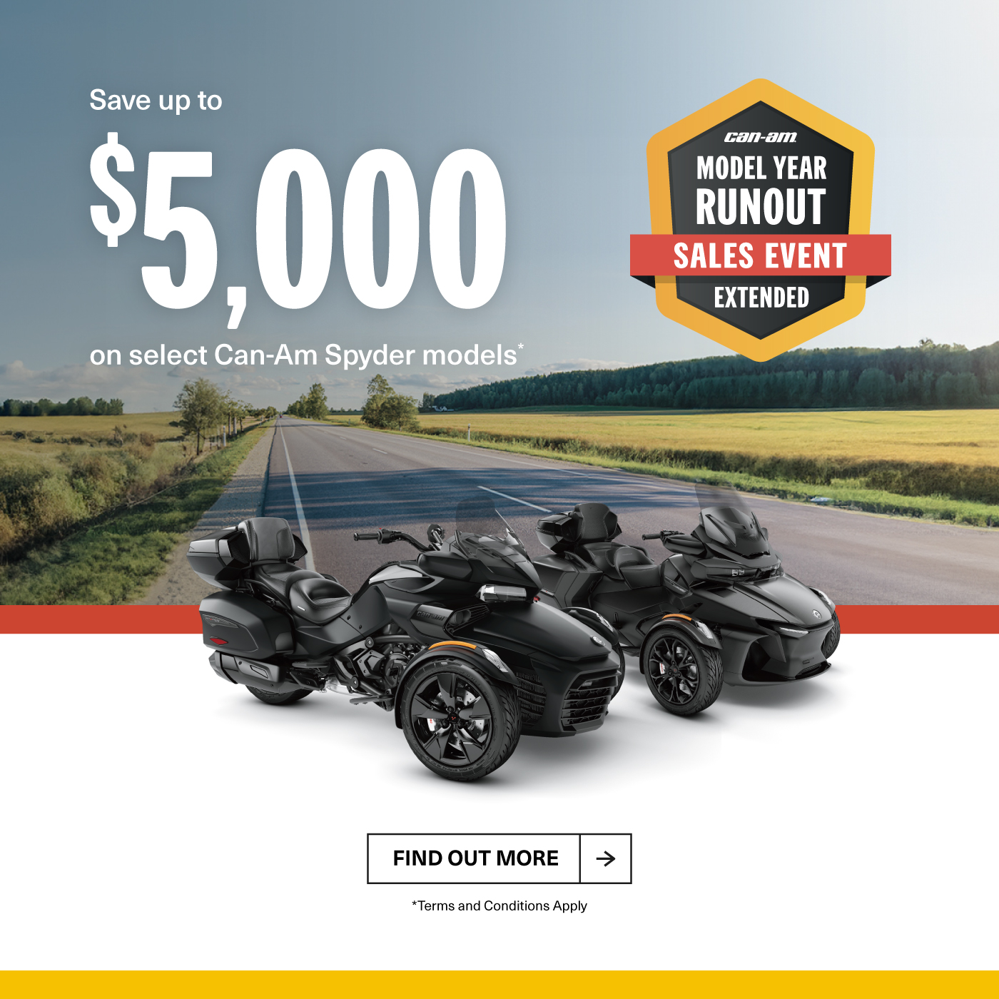 Can-Am Campaign - Q1 2025 Retail Program AU SPYDER