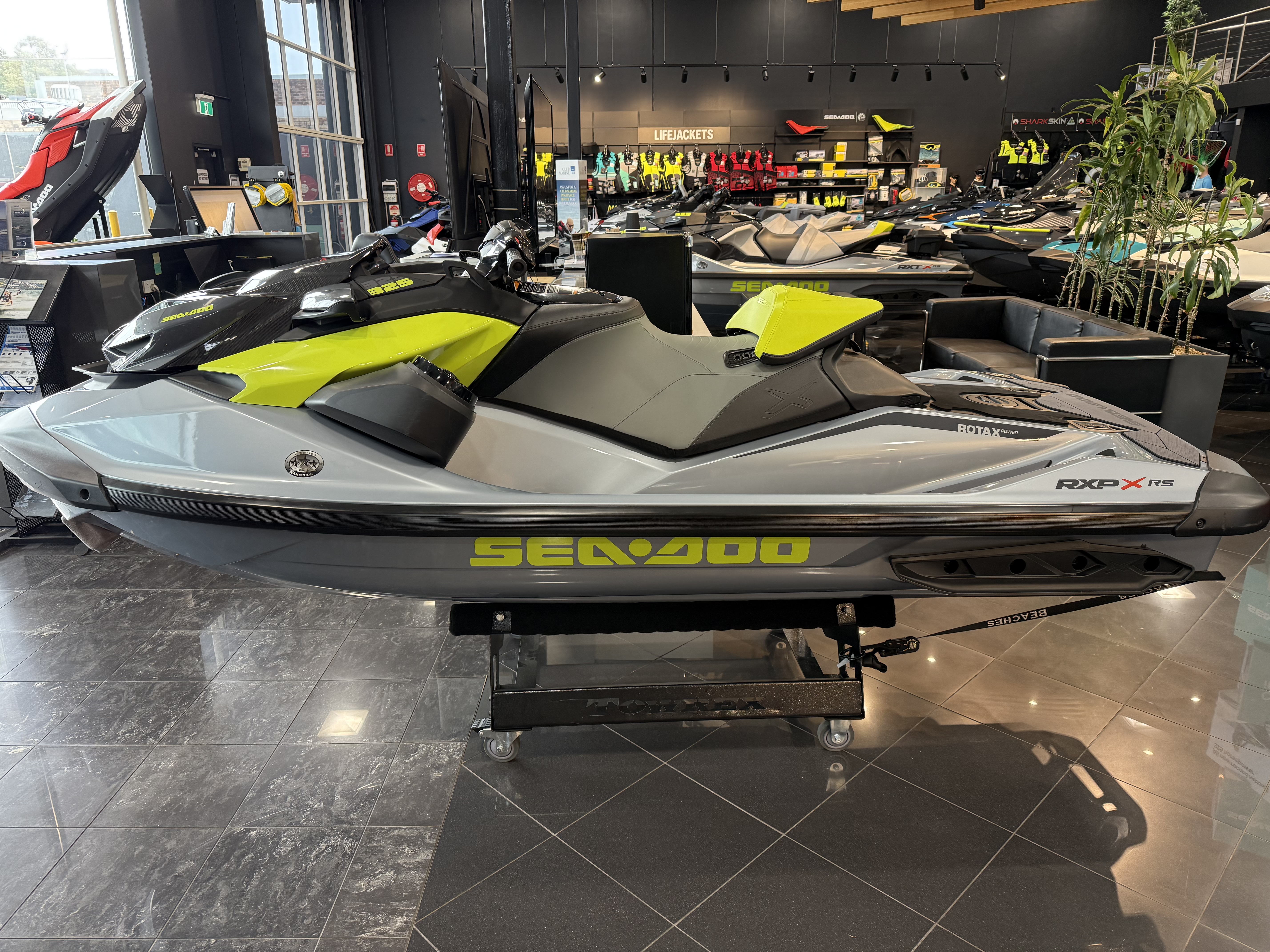 2024 Sea-Doo RXP-X 325 RS in Ice Metal Silver - 1